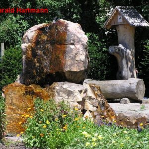 zwei Dorfbrunnen