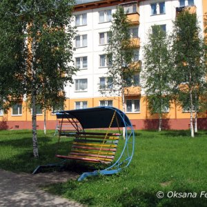 Schaukel auf der Lenin-Straße