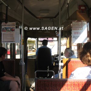 In der Gmundner Strassenbahn