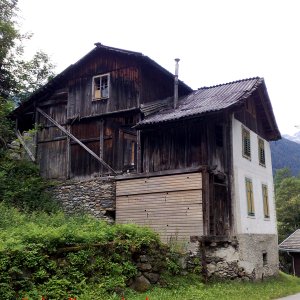 Müllerhaus - Filmkulisse als Volksschule Döllach