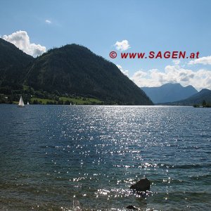 Der Grundlsee bei Gößl (Steiermark)