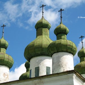 Kuppeln der Johannes-Vorläufer-Kirche (18.Jh.)