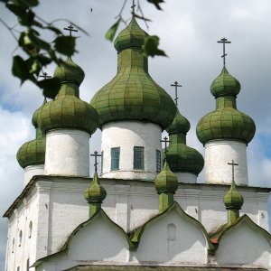 Kuppeln der Johannes-Vorläufer-Kirche (18.Jh.)