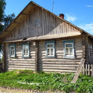 ein bewohntes Haus in Ljadiny