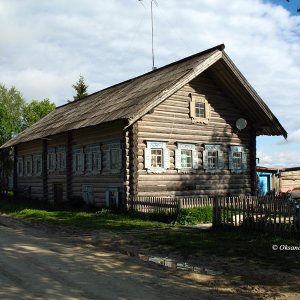 bewohntes Haus in Ljadiny