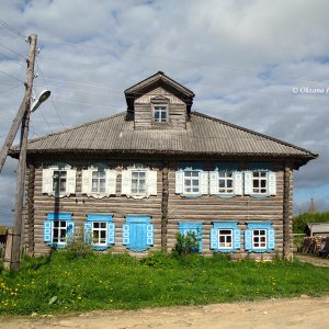 ein bewohntes Haus in Ljadiny