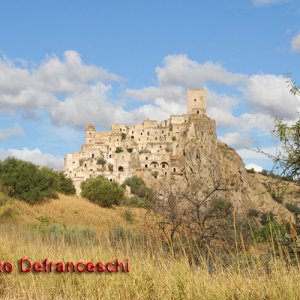 Craco (Geisterstadt in der Provinz Matera/Basilicata/Italien).