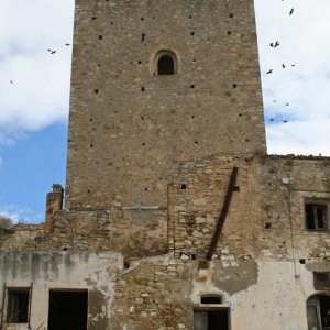 Craco (Geisterstadt in der Provinz Matera/Basilicata/Italien).