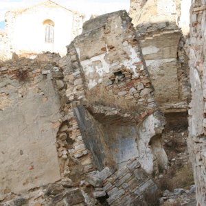 Craco (Geisterstadt in der Provinz Matera/Basilicata/Italien).