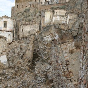 Craco Matera Basilicata Ruine Geisterstadt Film Passion Christi