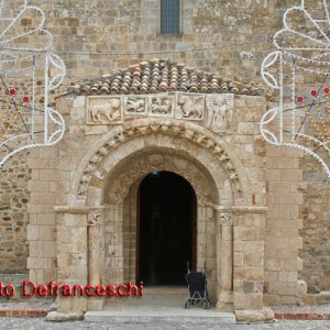 Kirche von Santa Maria d'Anglona (Matera/Basilicata/Italien).