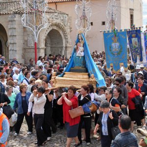 Marienprozession Santa Maria d'Anglona (Matera/Basilicata/Italien).