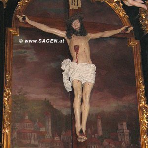 Kreuzaltar in der Stiftskirche Wilten, Innsbruck (Tirol)