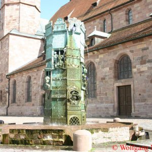 Geschichtsbrunnen in Villingen