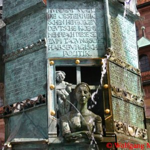 Geschichtsbrunnen in Villingen