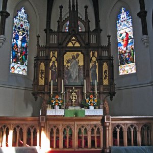 Altar der Evangelischen Pfarrkirche