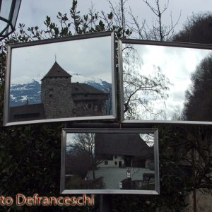 Schloss Vaduz aus einer anderen Perspektive