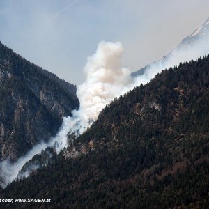 Waldbrand Innsbruck