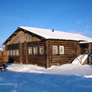 ein leer stehendes Haus in Beresnik