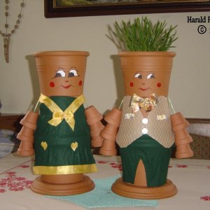 Ms. und Mr. Flowerpot 1/2