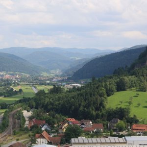 Blick vom Kreuzbühl in Steinach in Richtung Haslach