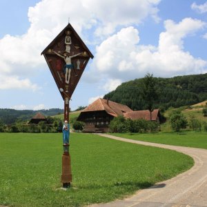 Wegkreuz beim Schwendenchristenhof in Welschensteinach