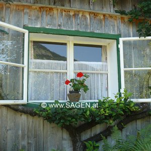 Fenster Altaussee, Steiermark (Salzkammergut)