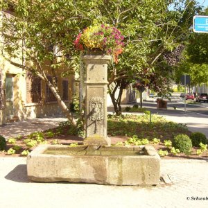 Brunnen in Haslach am Kanonenplatz