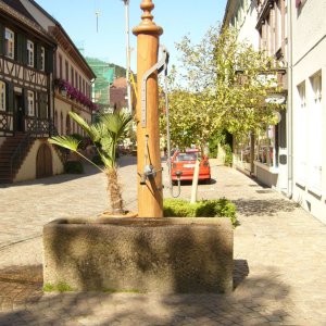 Brunnen in Haslach bei der Stadtkirche