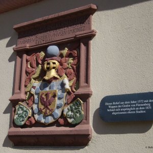 Relief am Rathaus in Haslach i.K.