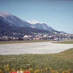 Handley Page 748 Landeanflug Innsbruck