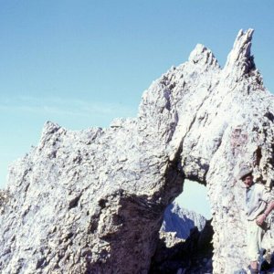 Loch im Wilden Kaiser