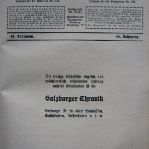 Zeitschriftenwerbung