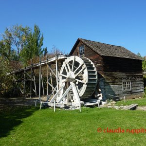 Grist Mill im Similkameen Valley, Kanada