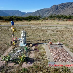 Friedhof im Similkameen Valley, Kanada