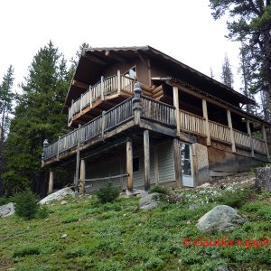 Tom's Cabin im Cathedral Provincial Park, Kanada