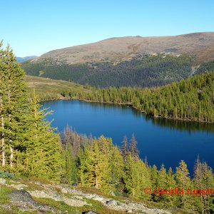 Glacier Lake im Cathedral Provincial Park, BC, Kanada