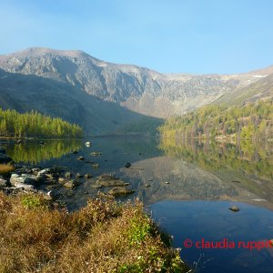 Glacier Lake im Cathedral Provincial Park, BC, Kanada