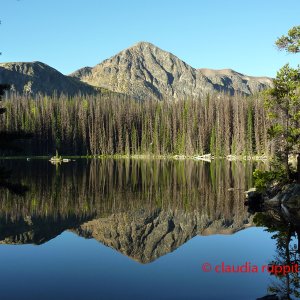 Pyramid Lake im Cathedral Provincial Park, BC, Kanada