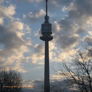 Donauturm am Morgen