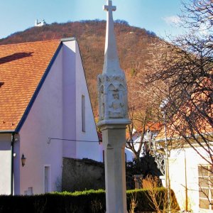 Spätgotische Lichtsäule