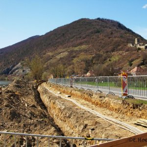 Baustelle Hochwasserschutz