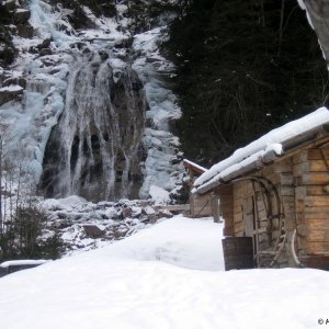 Gschnitztal, Wasserfall