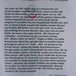 Die beiden Geister in der Schule