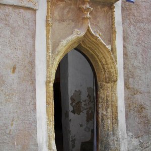 Portal des Bürgerspital Spitz in der Wachau