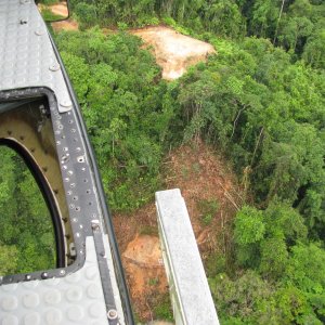 Arbeiten im Regenwald