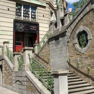 Fillgraderstiege Treppenaufgang