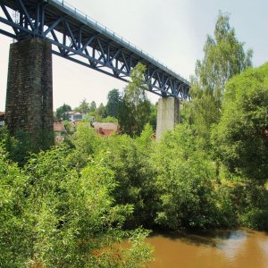 Eisenbahnbrücke über das Kamptal