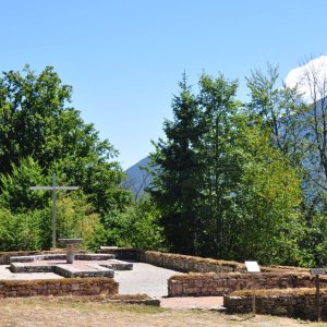 Katholische Doppelkirche auf dem Hemmaberg