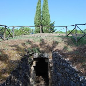 Etruskergrab in Castellina in Chianti